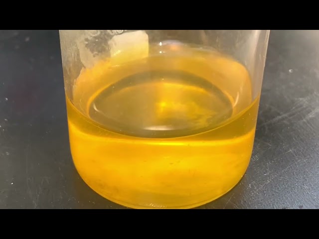Dissolving gold with hydrogen peroxide.