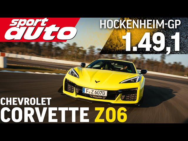 Chevrolet Corvette Z06 |  Hot Lap Hockenheim-GP | sport auto