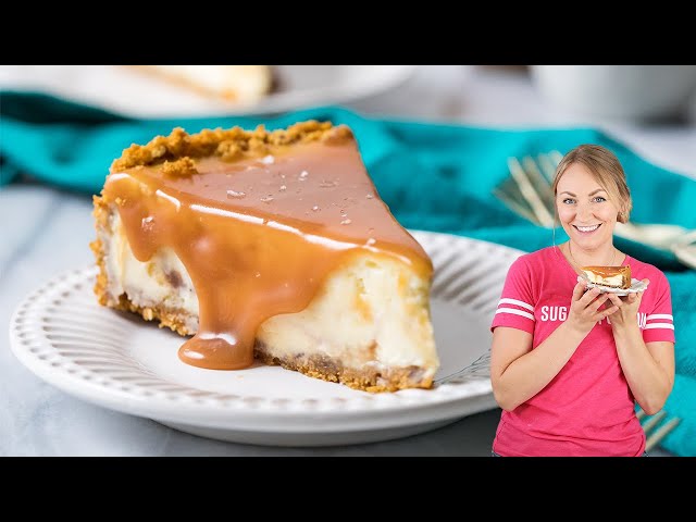 Not Your Average Salted Caramel Cheesecake