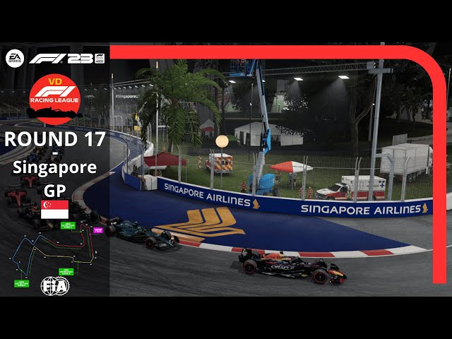 LIVE: VDRL | F1 23 - Tier Sunday Season 4 | Round 17 | Singapore