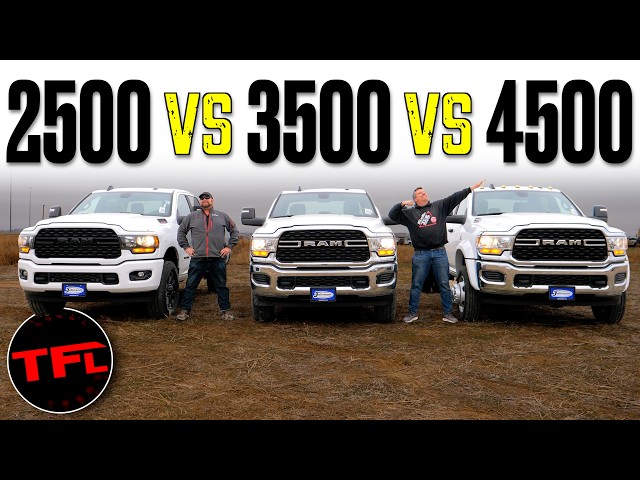 These Three 2024 Ram Cummins Diesels Look AND Cost the SAME, But Which One Is the BEST?