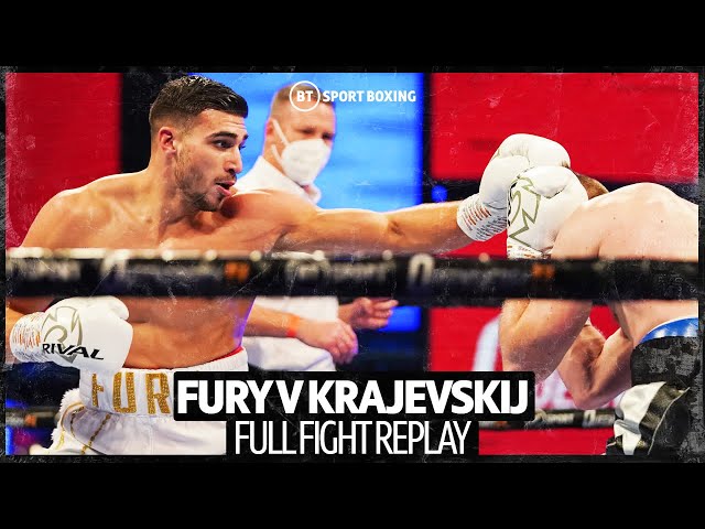 Full fight: Tommy Fury v Genadij Krajevskij