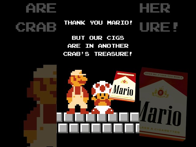 You Can Smoke MARIOs in Another Crab's Treasure?!