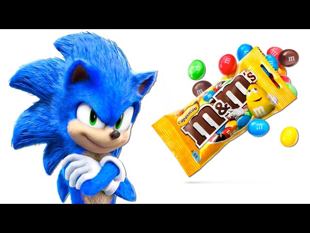 Sonic Movie Characters And Their Favorite Candy