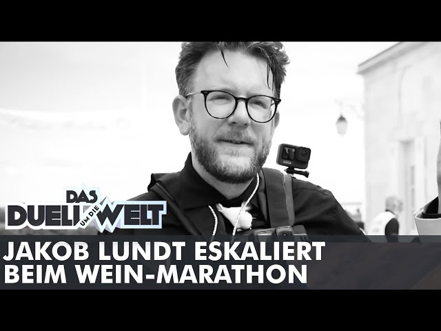 Jakob Lundt eskaliert beim Wein-Marathon - 4h Saufen & Laufen | Teil1 | Duell um die Welt