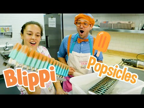 Blippi Ice Creams and Popsicles | Food Videos For Kids
