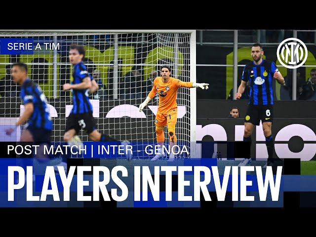 SOMMER AND ASLLANI | INTER 2-1 GENOA | PLAYERS INTERVIEW 🎙️⚫🔵