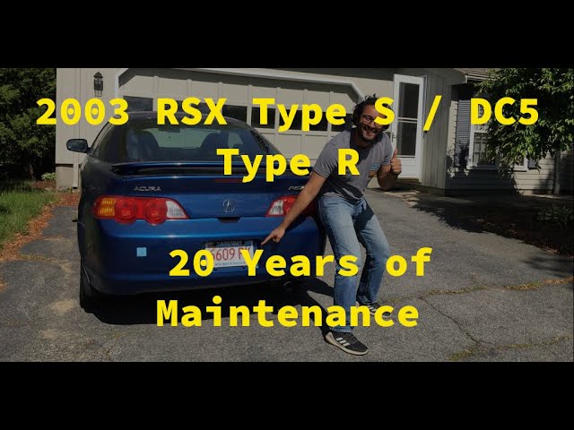2003 RSX Type S / DC5 Type R - 20 Years of Maintenance : )