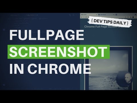 DevTips Daily: Taking a full-page screenshot in Chrome