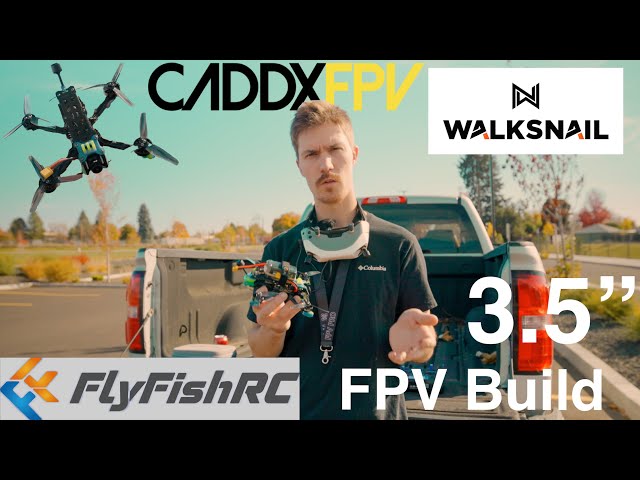 FPV Drone Build And Flight // Walksnail Avatar 3.5” Freestyle