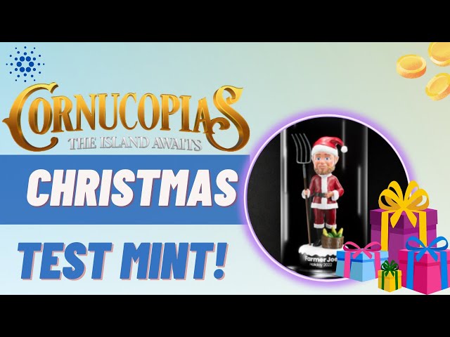 Cornucopias - FREE Christmas NFT Test Mint RECAP!