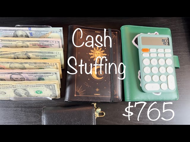 Cash Envelope Stuffing $765! Bi-Weekly Pay | Zero-Based Budget