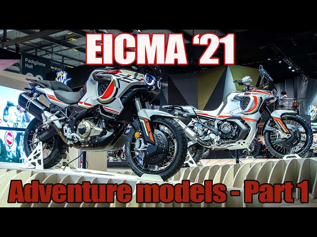 EICMA '21 - Adventure models: Part 1