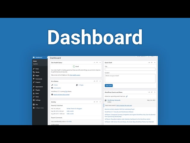 WordPress Dashboard: The Complete Guide
