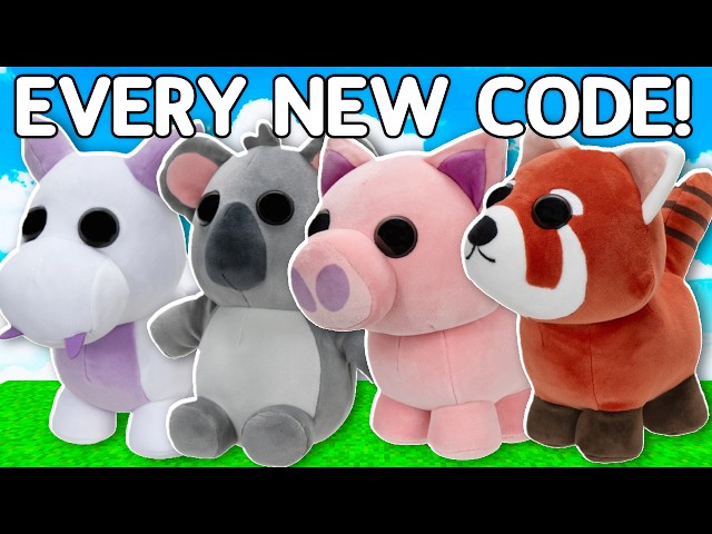 ALL NEW Adopt Me TOYS CODES!