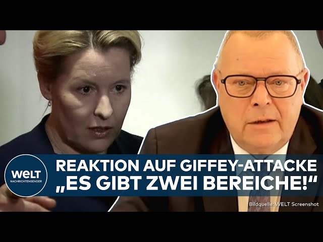 DEUTSCHLAND: Angriff auf Franziska Giffey in Berlin! Wie reagiert die Politik? I WELT Analyse