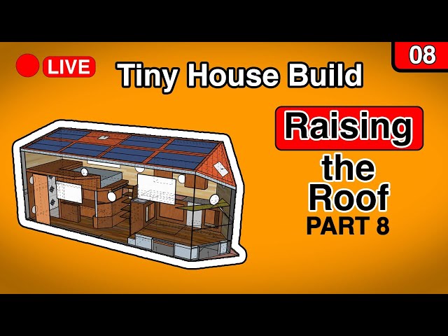 How to Raise  Roof, NO Heavy Machinery: Tiny House