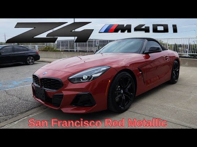 NEW ARRIVAL! 2023 BMW Z4 M40i LCI San Francisco Red Metallic