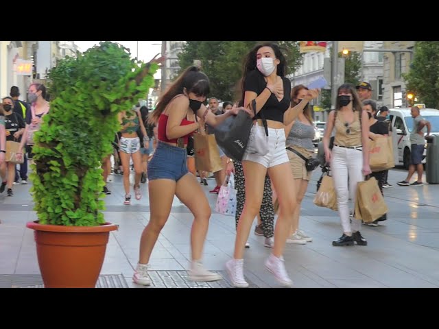 Bushman Prank in Madrid Scaring People | Hilarious