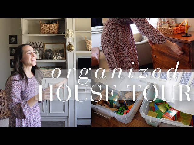 Family of 6 in 1600 Sq. Ft. Organized Home Tour