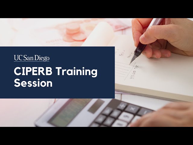 CIPERB Training Session 1 - 05/01/24