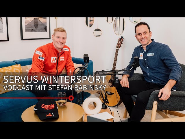 „Hermann Maier prägte meine Kindheit" - Babinsky im Talk | Servus Wintersport: Der Vodcast - S2 EP10