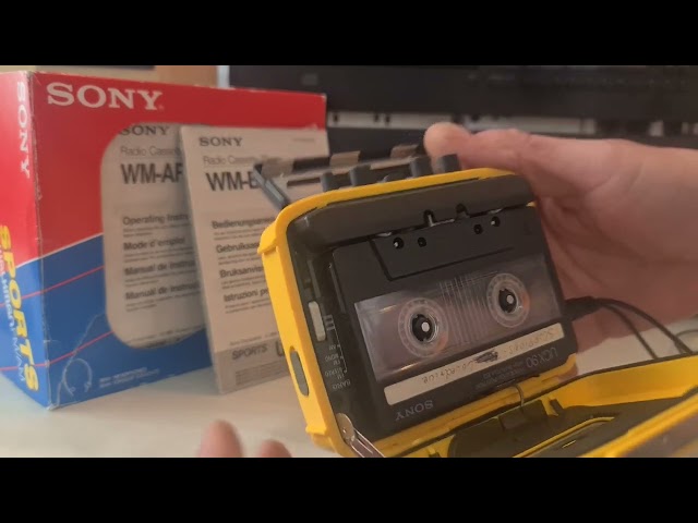 Sony Walkman WM-BF59, Radio Cassette Player,  Sports