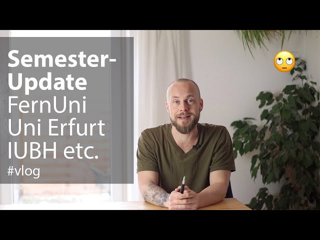 Exmatrikulation Uni Erfurt wegen Pandemie – Semesterupdate WS 2020/21 – Vlog