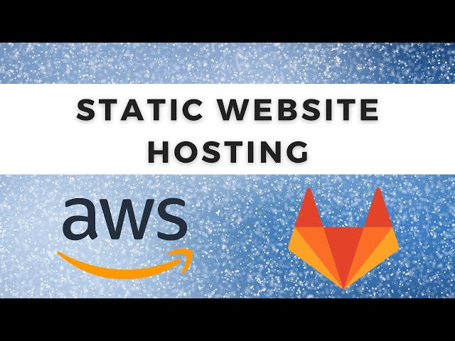 AWS S3 static website hosting + GitLab CI pipeline