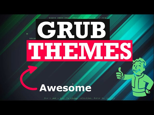 AWESOME Boot Loader Themes for GRUB on Linux!! Learn How To Install Custom Themes on Linux (GRUB).