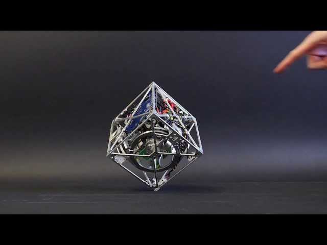 The Cubli: a cube that can jump up, balance, and 'walk'