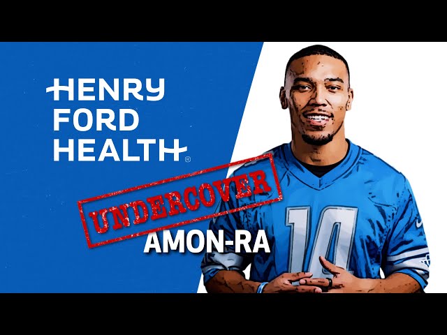 Detroit Lions Amon-Ra St. Brown Goes Undercover in Environmental Services!