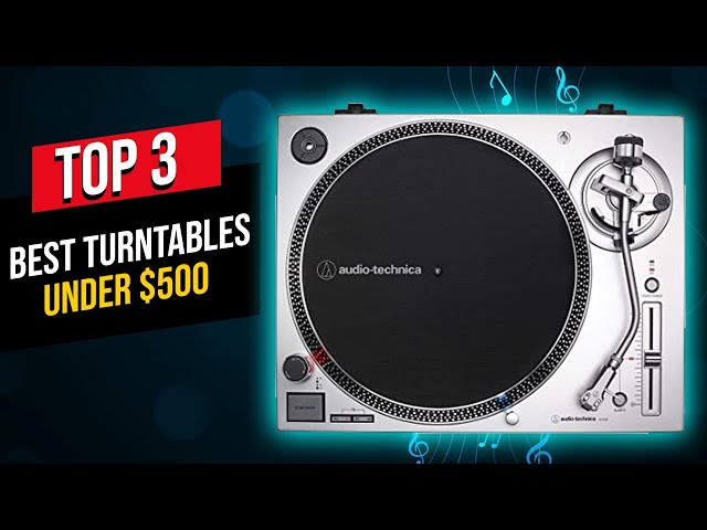 Top 3 BEST Turntables On The Market Today For Under $500, 💽Audio Technica, Fluance, Pro-Ject.