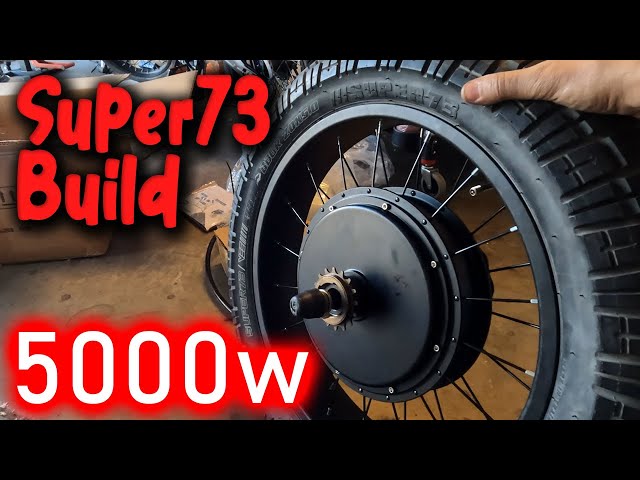 Super73 72V Build // 5000w 25LB Hub Motor Swap Pt.3