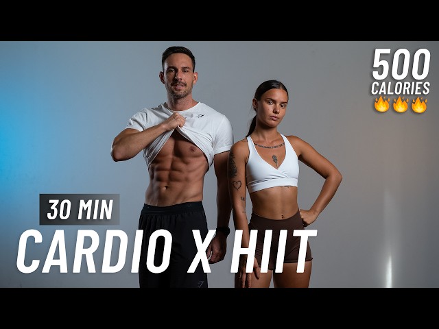 30 MIN CARDIO HIIT WORKOUT - ALL STANDING - Full Body, No Equipment, No Repeats