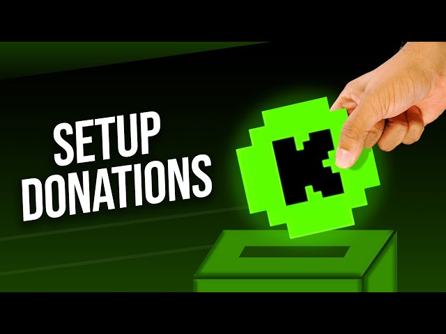 How to Setup Donations on Kick