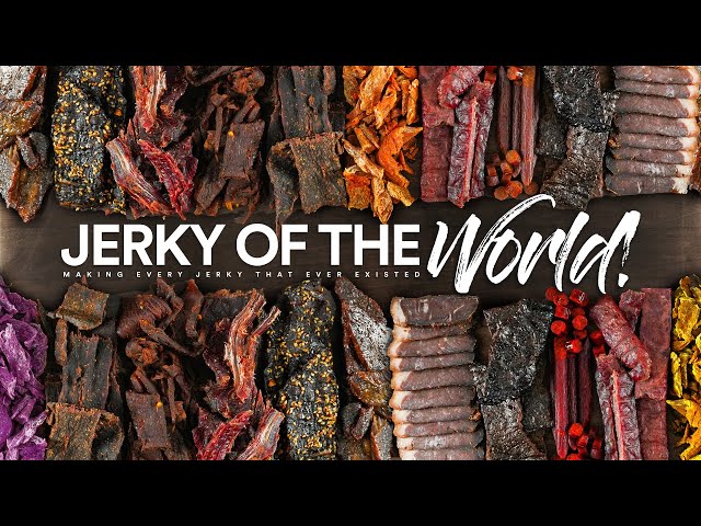 I made EVERY JERKY in the World! | Guga Foods