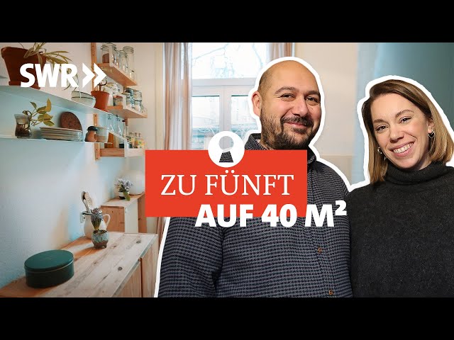 Family of five lives in one-room apartment - Tiny Living & Minimalism | SWR Room Tour