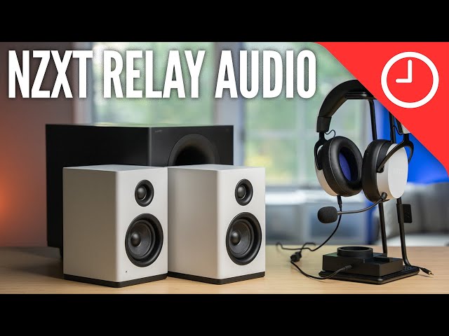 Hands-on with NZXT's entire new audio ecosystem: SwitchMix, Relay Headset, and Speakers