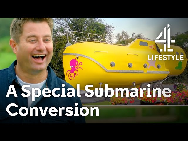 Turning A Lifeboat Into An INCREDIBLE Submarine! | George Clarke's Amazing Spaces | Channel 4