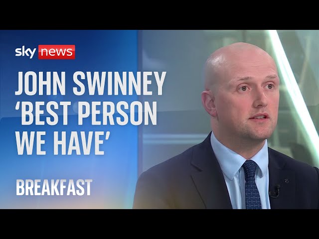 John Swinney 'best person we have' to take over as first minister - SNP Westminster leader