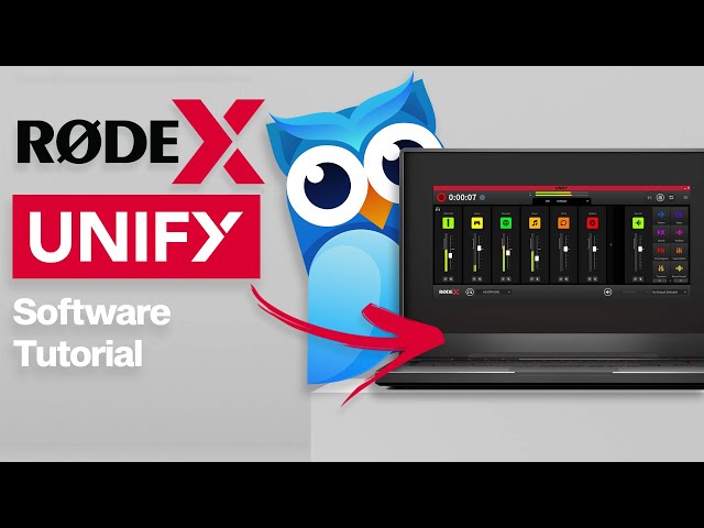 RODE X Unify Software Tutorial