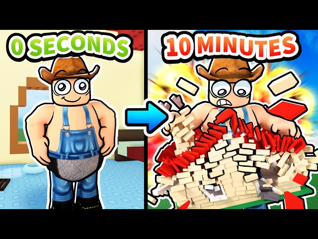 Roblox but every second you get BIGGER