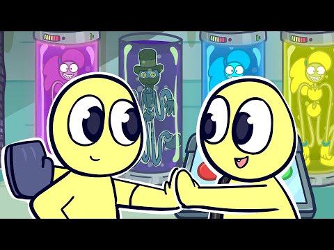 PLAYER & EVIL TWIN BROTHER transformation // CREEPY LIFE Poppy Playtime Chapter 2 Animation