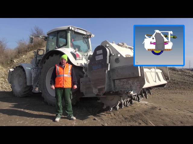 Soil stabilization grinder in hard practical use [HD] [EN]