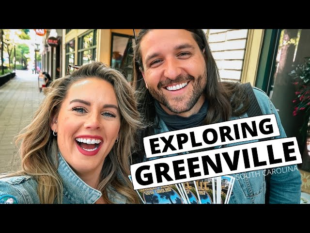 South Carolina: One Day in Greenville - Travel Vlog | Exploring Downtown - What to Do, See, and Eat