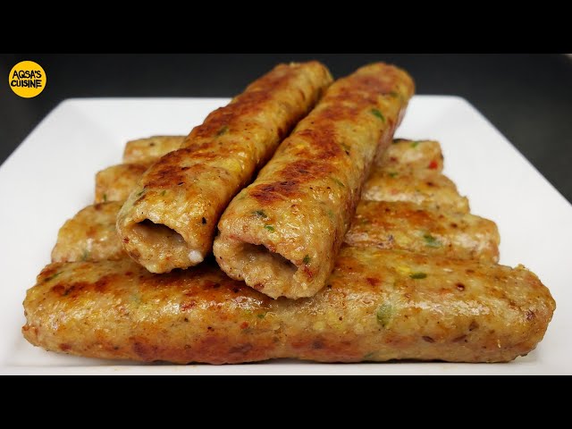 Chicken Seekh Kabab With 2 Different & New Freezing Ideas,Soft & Juicy Restaurant Style Kebab Recipe