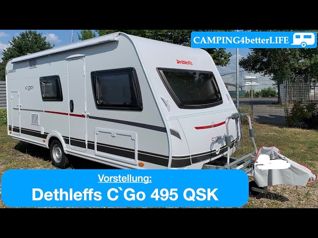 Camping Vorstellung Wohnwagen: Dethleffs C´Go 495 QSK