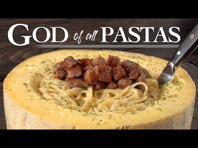 I made a $4500 GOD of all PASTAS Dish | Guga Foods