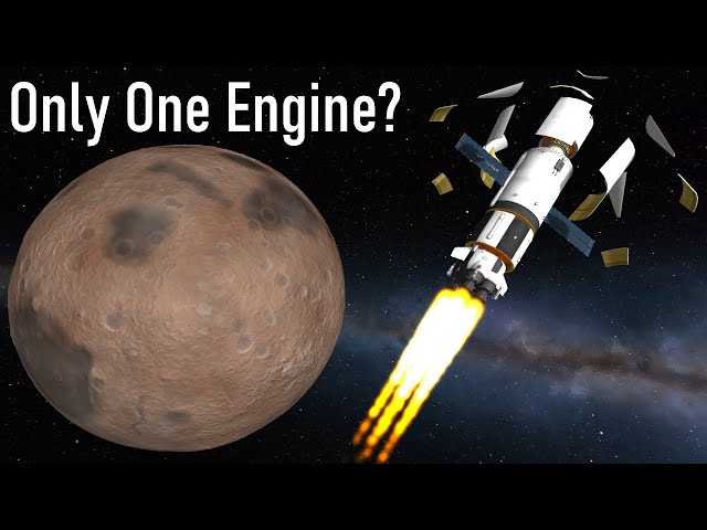 Can You Use Only One Engine to Get to Moho in Kerbal Space Program?